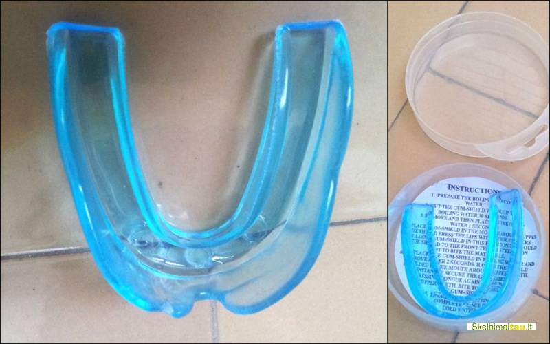 Apsauga dantims,bokso kapa,mouth guard