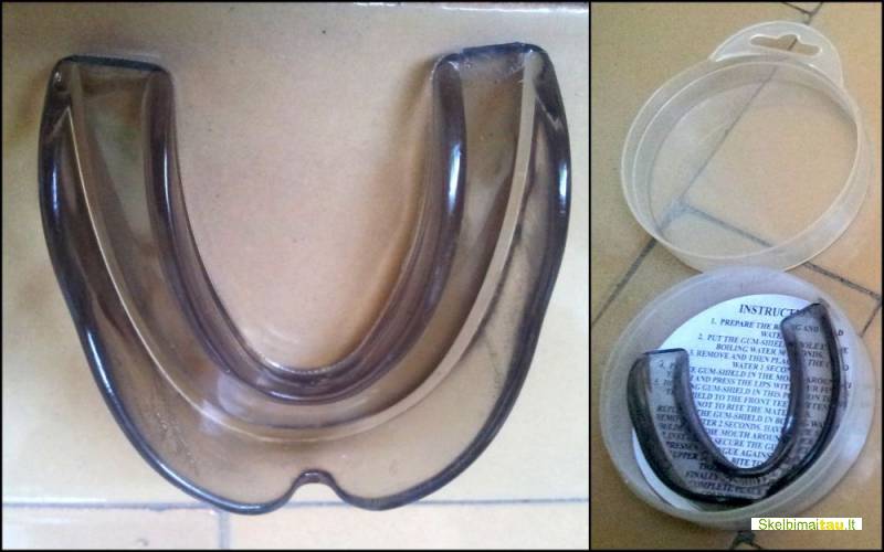 Apsauga dantims,bokso kapa,mouth guard