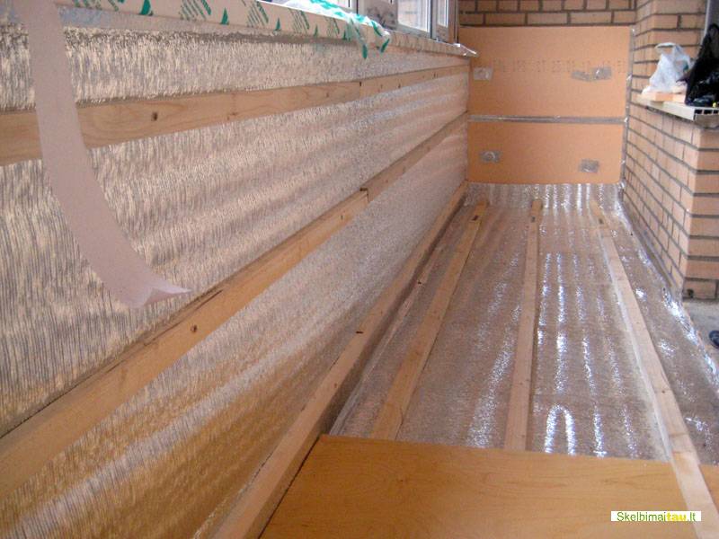 Balkonų stiklinimas. plastikiniai langai. klaipėda