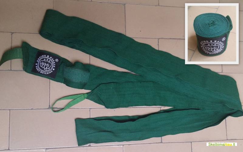 Bintai raudoni boksui 2x3 m medvilnė su elastanu tik 9 litai