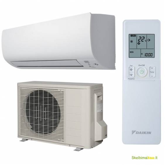 Daikin oro kondicionieriai-šilumos siurbliai nr. 1 pasaulyje