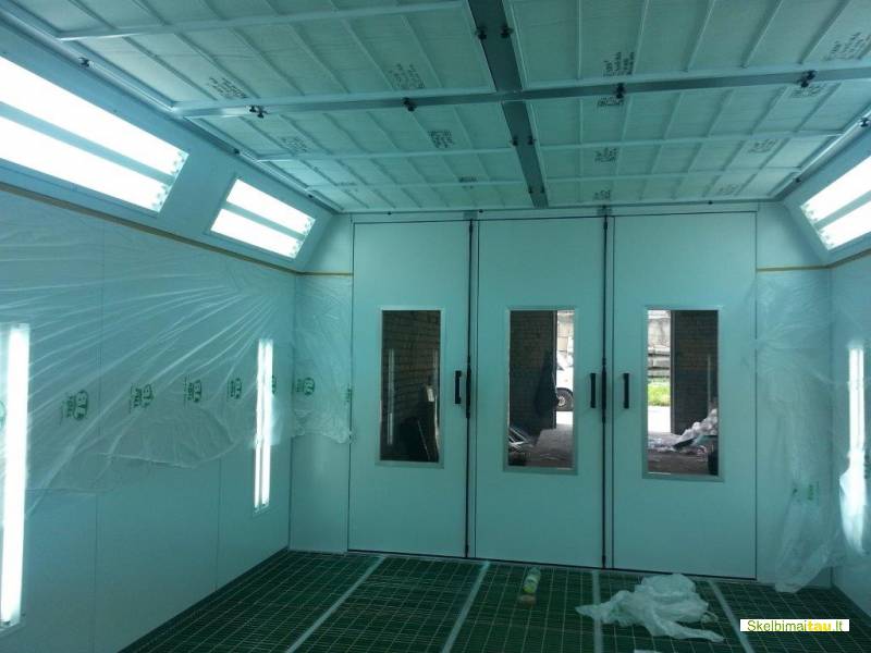 Dažymo kamera baldams