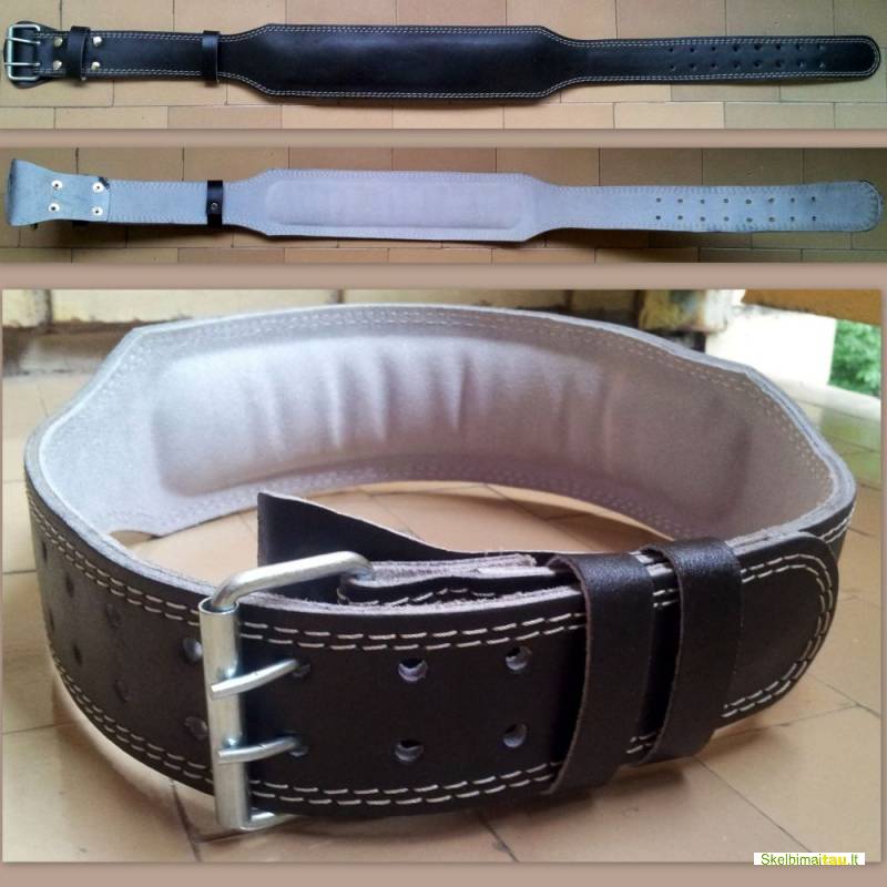 Diržas stuburui,sunkiajai atletikai nat.oda,weight lifting b