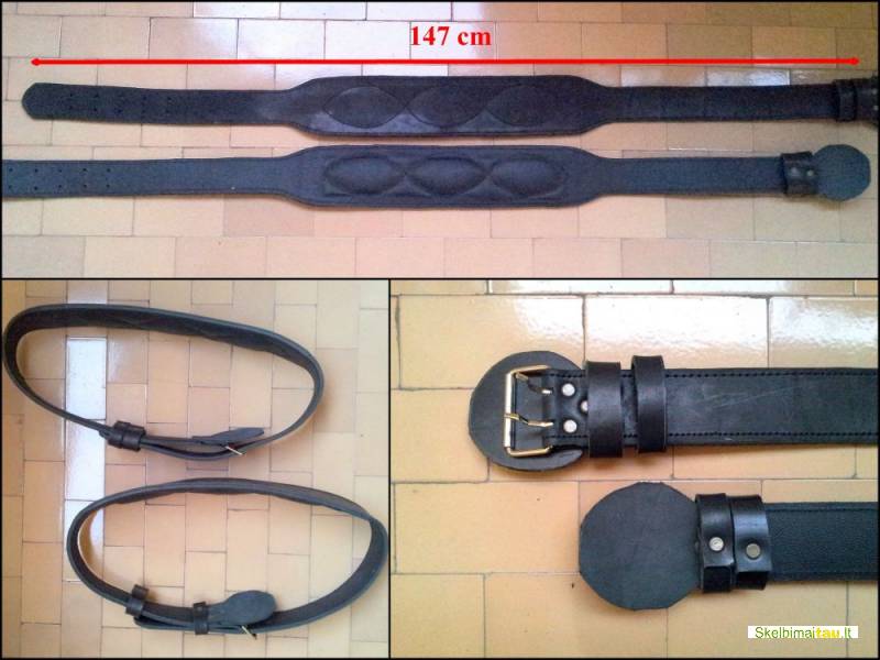Diržas stuburui,sunkiajai atletikai nat.oda,weight lifting b