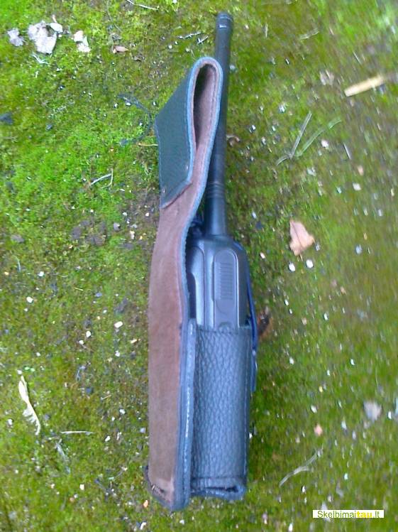 Dėklas racijai natūralios odos-50 lt-vilniuje