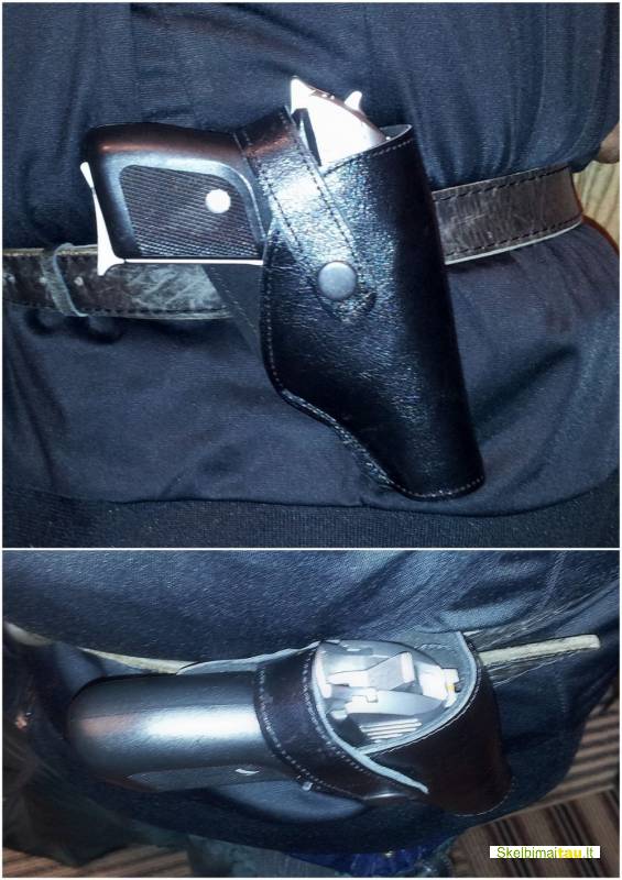 Dėklas revolveriui, pistoletui pm, iž, bet kokiam