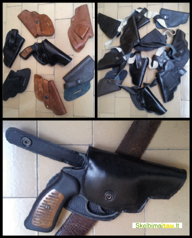 Dėklas revolveriui, pistoletui pm, iž, bet kokiam