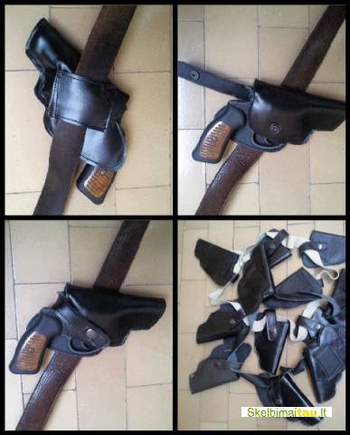 Dėklas revolveriui, pistoletui pm, iž, bet kokiam