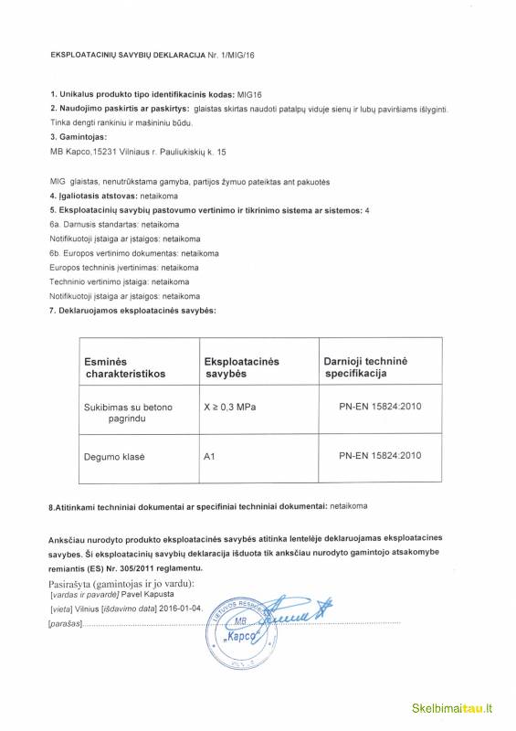 Glaistas 3in1. &ampampquotamerikietiškos&quot glaistymo juostos