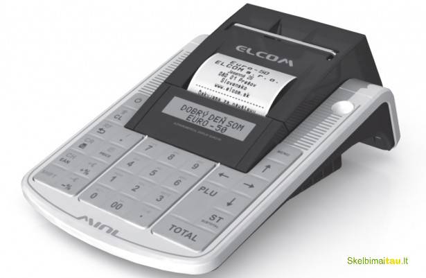 Kasos aparatai, prekybos įanga, apskaitos sistemos