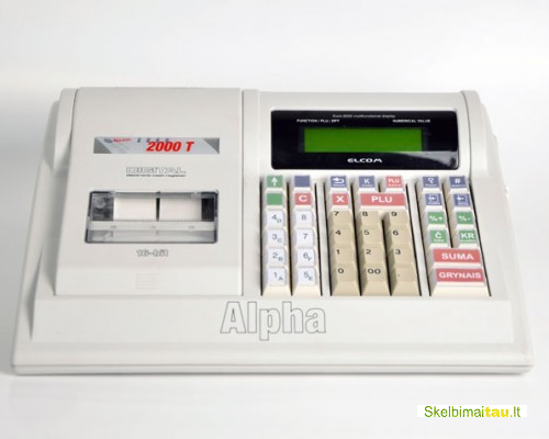 Kasos aparatai, prekybos įanga, apskaitos sistemos