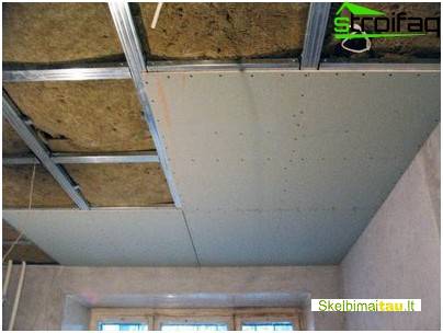 Gipskartonio montavimas 867675137 kaune