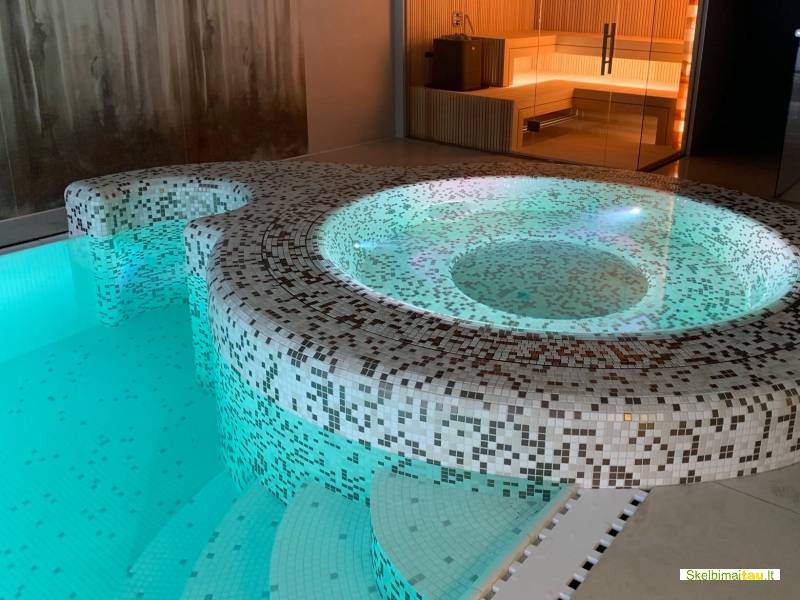 Spa masažinių baseinų įrengimas