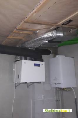 Vėdinimo sistemos projektavimas, įrengimas