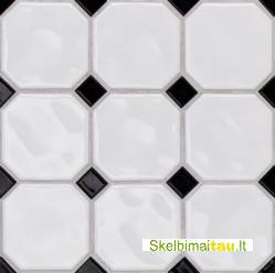 Keraminės glazūruotas, stiklo, natūralaus akmens bei metalo