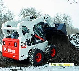 Minikrautuvo bobcat nuoma stumdymui/krovimui/grezimui...