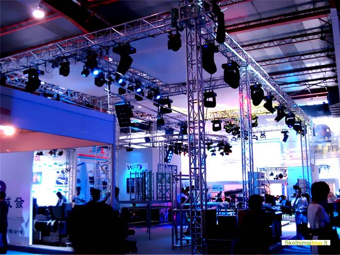 Konstrukcinės sistemos parodoms ir įvairiems renginiams