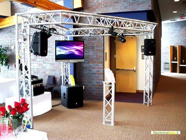 Konstrukcinės sistemos parodoms ir įvairiems renginiams