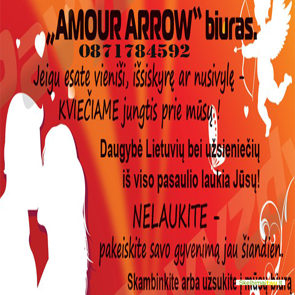 Amour arrow pažinčių agentūra