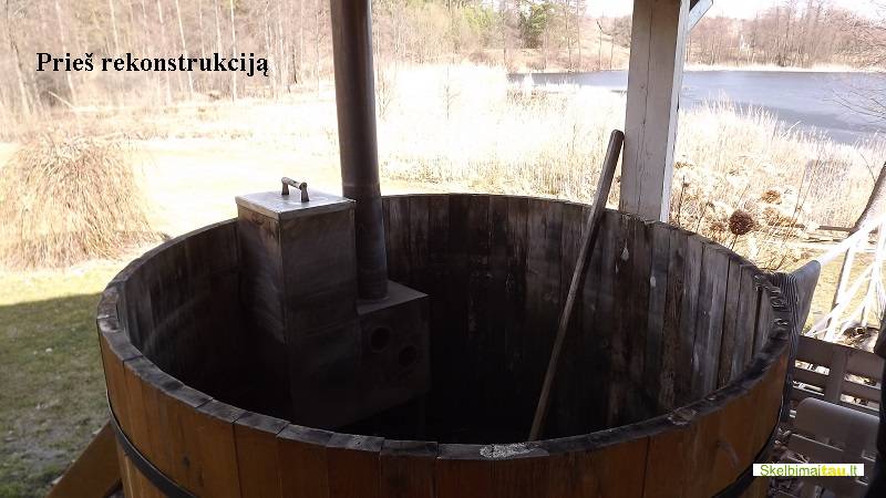 Medinio kaitinimosi kubilo restauracija