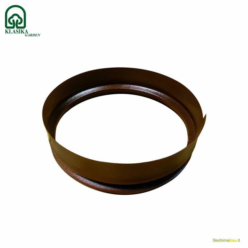 Metalinė užtvarėlė medeliams, krūmams, gėlynams