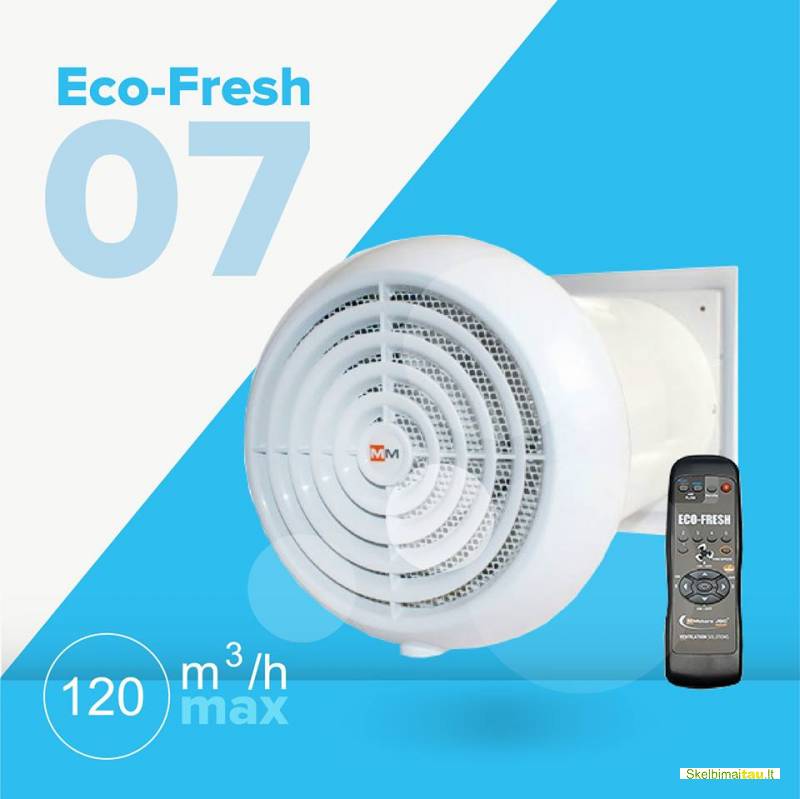 Mini rekuperatoriai. rekuperatorių montavimas