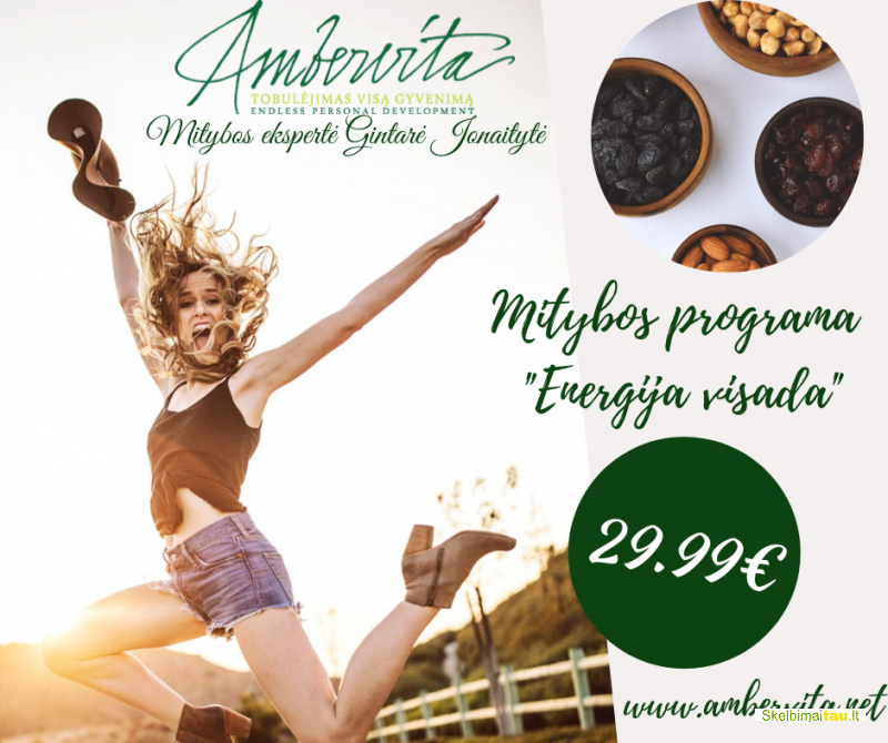 Mitybos ekspertė gintarė jonaitytė