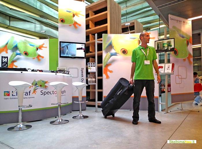 Modernūs ekspoziciniai stendai „isoframe“ - lanksti sistema