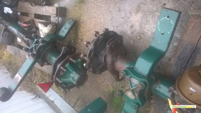 Parduodu puspriekabe dalimis vilson