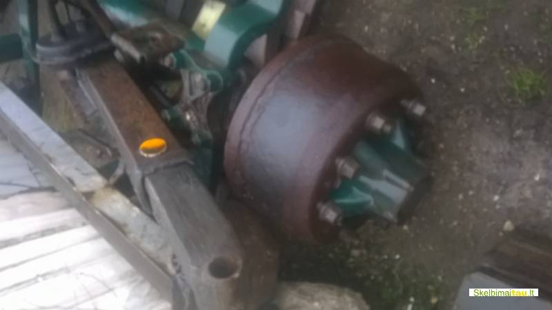 Parduodu puspriekabe dalimis vilson