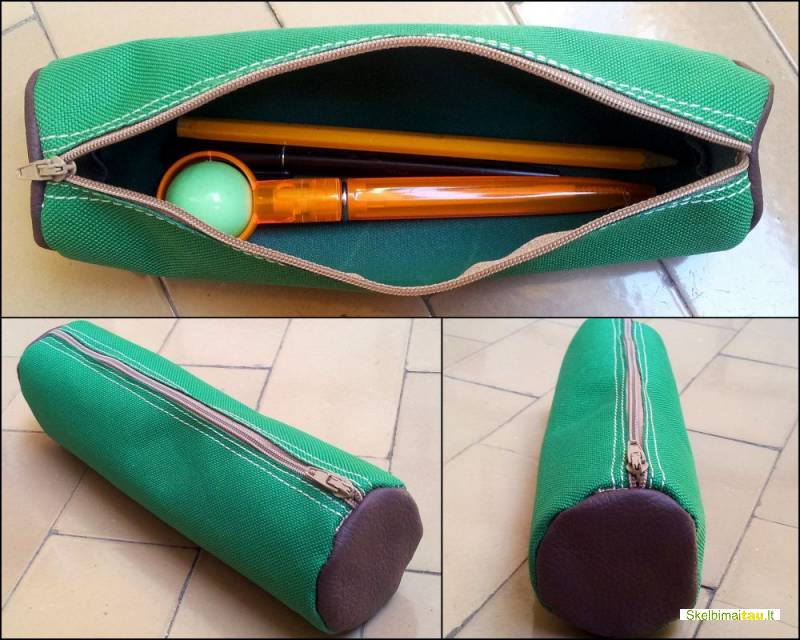 Pieštukinės,penalai iš natūralios odos