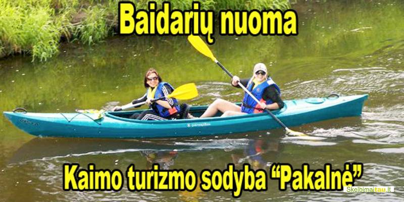 Poilsis kaimo turizmo sodyboje pakalnė raseinių rajone