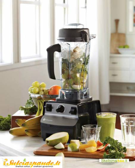 Galingas ir profesionalus smulkintuvas vitamix tnc 5200