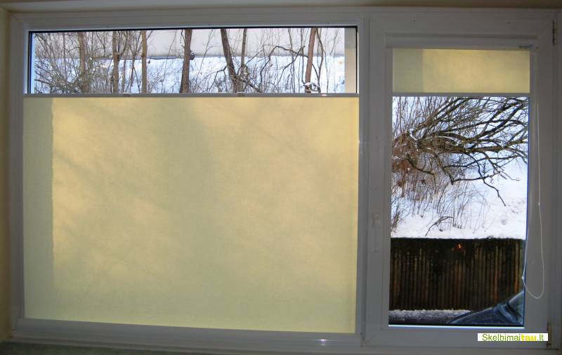 Roletai. visų tipų žaliuzės. tinkleliai. romanetės. markizės