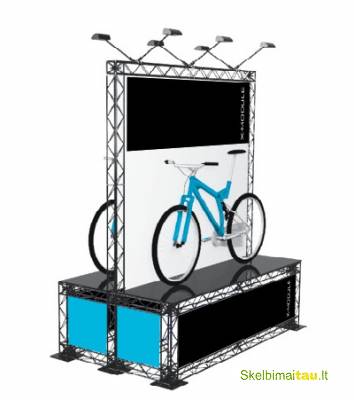 Stendų sistemos renginiams ir parodoms x