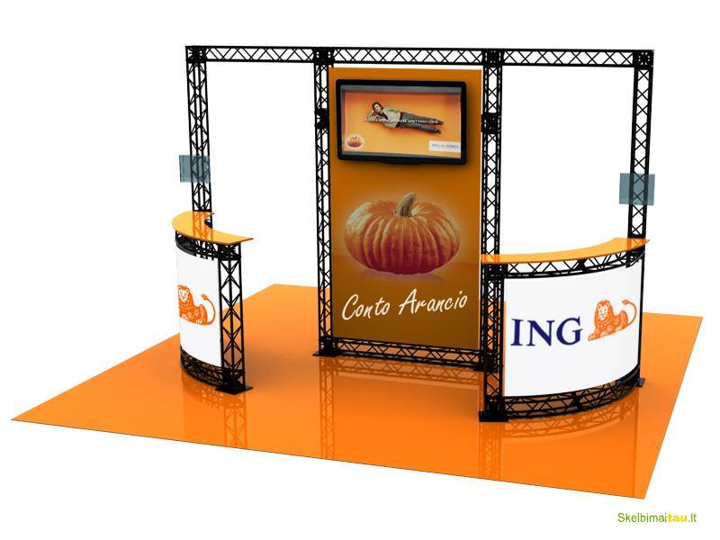 Stendų sistemos renginiams ir parodoms x