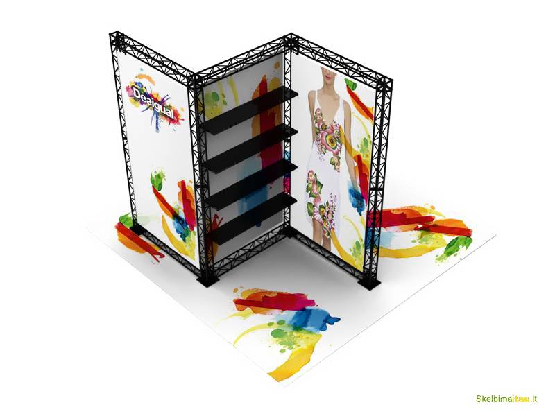 Stendų sistemos renginiams ir parodoms x