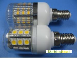Taupiausios mr16 led lemputes 12v 5w 650lm   70w