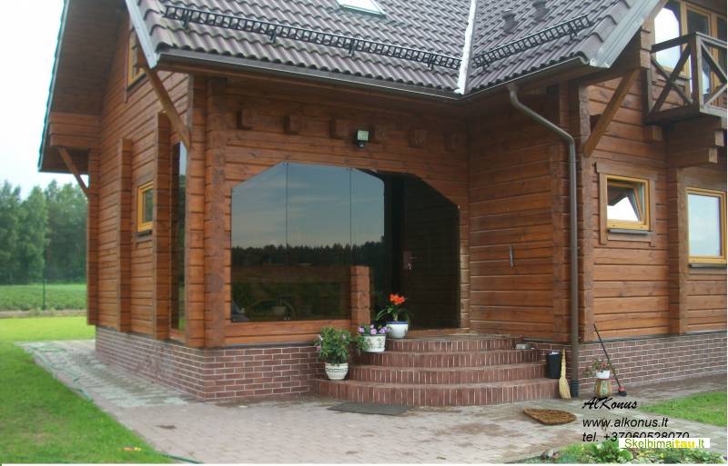 Terasų stiklinimas