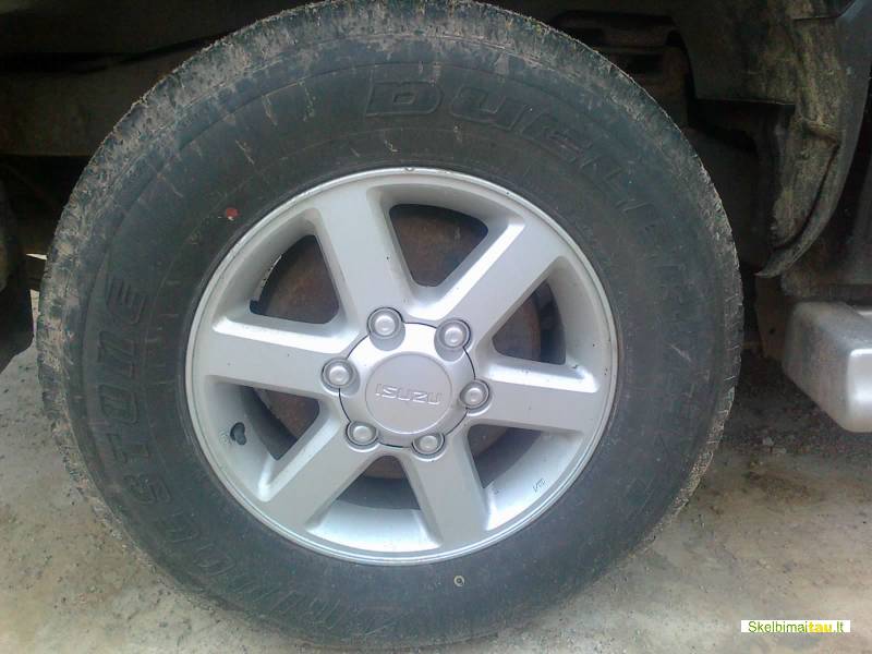 Dalimis - isuzu rodeo 2005 3.0l td dyzelis mechanine visurei