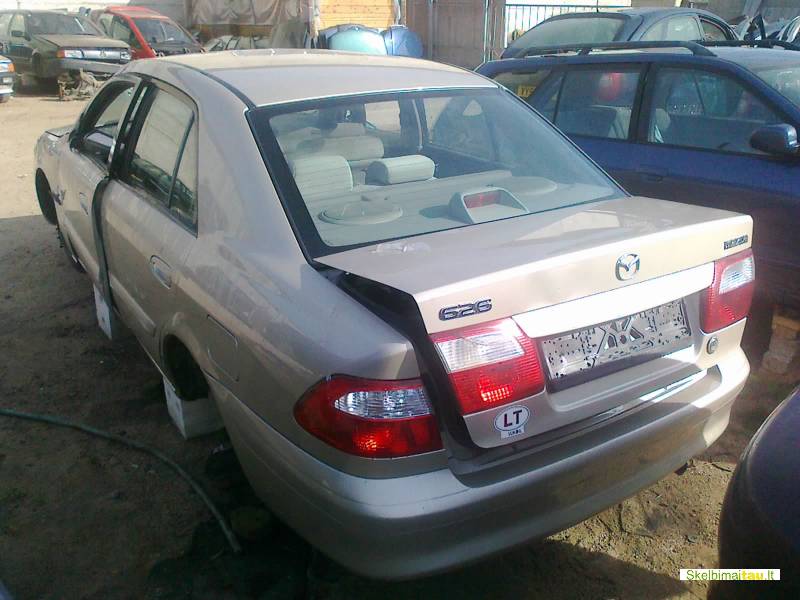 Dalimis - mazda 626 2001 2.0l 1991cm3 benzinas mechanine sed