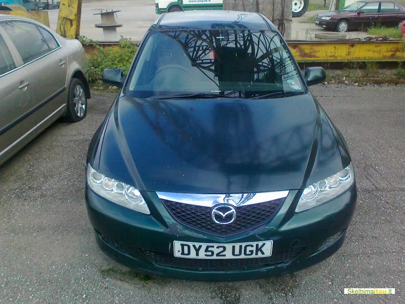 Dalimis - mazda 6 2002 1.8l 1798cm3 benzinas mechanine sedan