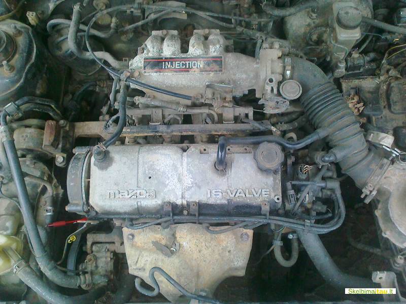 Dalimis - mazda mx-3 1994 1.6l 1598cm3 65kw benzinas mechani