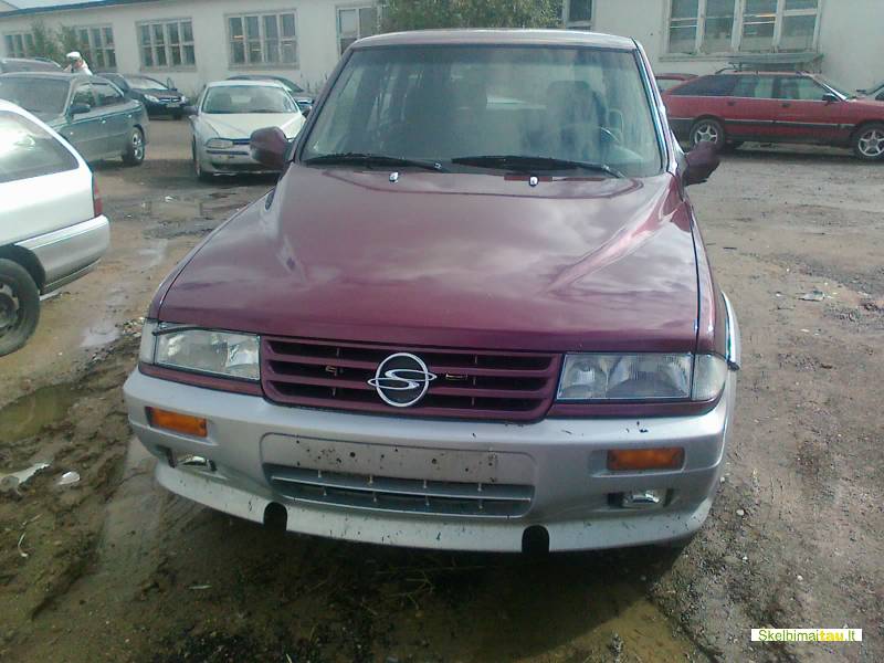 Dalimis - ssangyong musso 1996 2.9l 2874cm3 73kw dyzelinas m