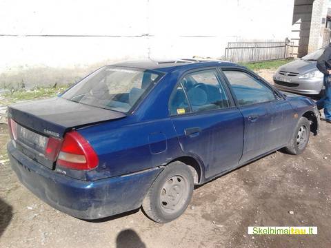 Dalimis - mitsubishi lancer 1998 1.3l 1299cm3 55kw benzinas