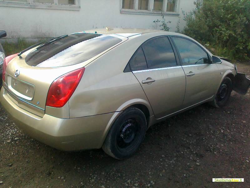 Dalimis - nissan primera 2003 1.8l 1769cm3 benzinas mechanin