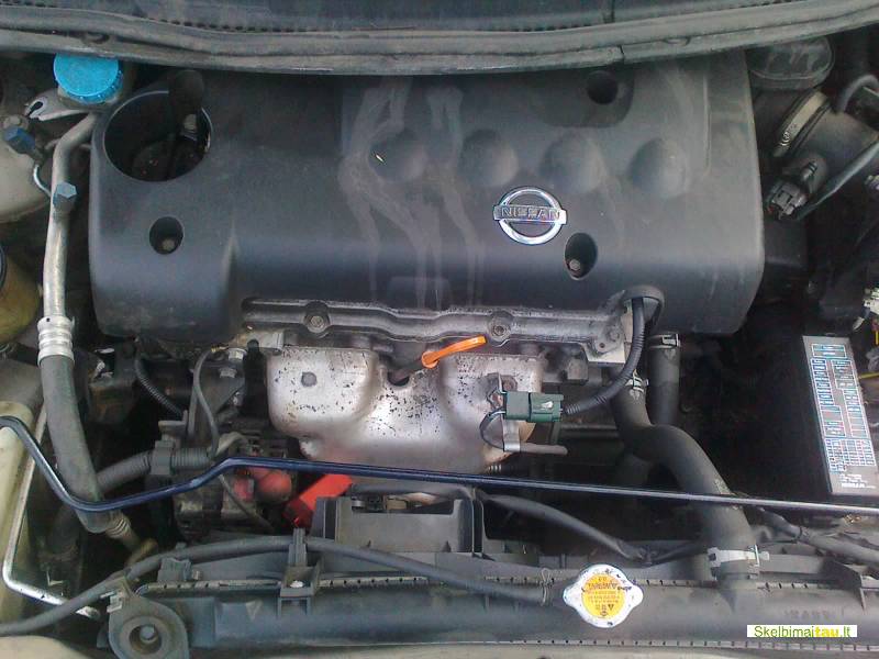 Dalimis - nissan primera 2003 1.8l 1769cm3 benzinas mechanin