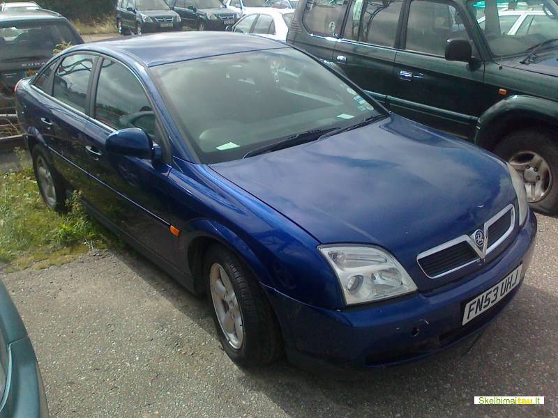 Dalimis - opel vectra 2003 2.2l 2198cm3 16v benzinas automat