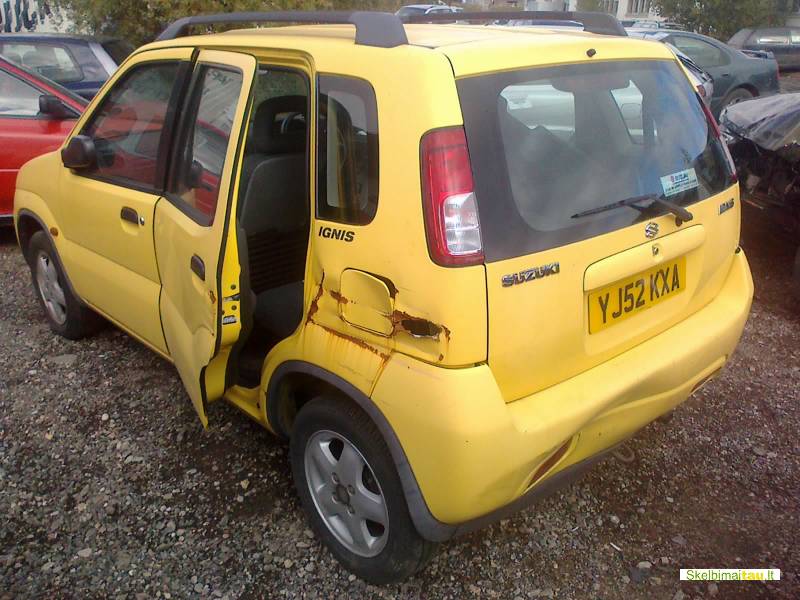 Dalimis - suzuki ignis 2002 1.3l 1328cm3 benzinas mechanine