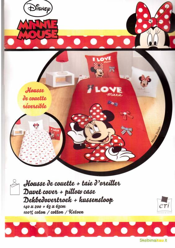 Vaikiška  patalynė  su disney personažais
